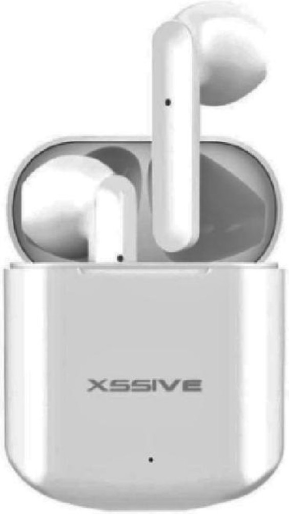 Xssive Bluetooth Headphones Wireless Earbuds XSS-TWS6W White
